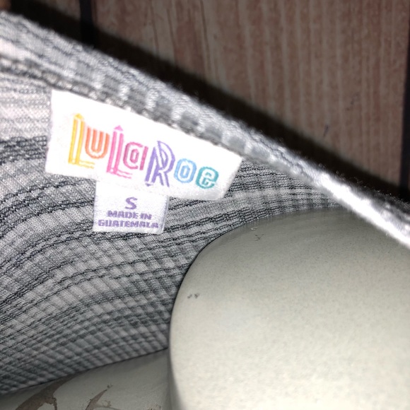 LuLaRoe Julia dress gray - Picture 3 of 5